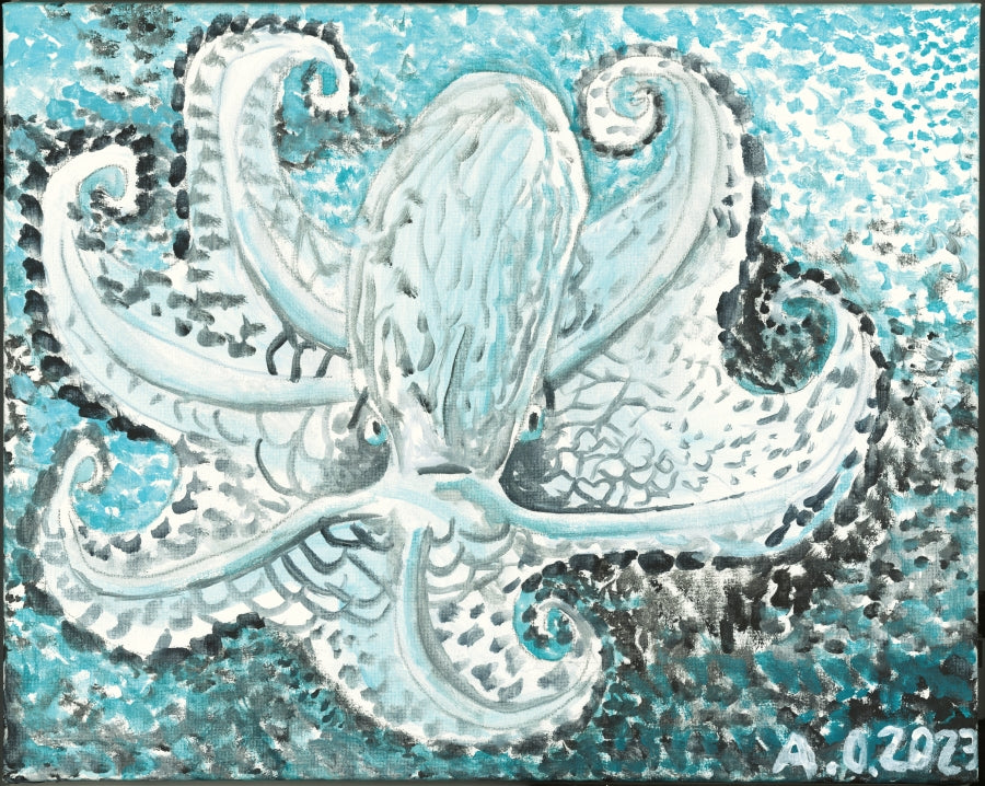 octopus drawing